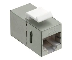 LOGILINK NK4011 LOGILINK - Keystone Inline mova 2xRJ45 Cat.6 STP, tvirtinimas su spragtelėjimu