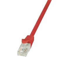 LOGILINK CP1064U LOGILINK - Patchcord CAT 5e UTP 3m raudona