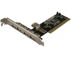 Logilink | 4+1-port USB 2.0 | PCI