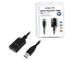 LOGILINK UA0127 LOGILINK - kartotuvo laidas USB 3.0 Juodas 5m