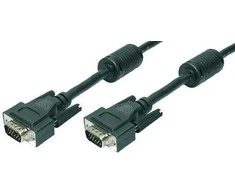 LOGILINK CV0003 LOGILINK - Kabelis VGA 2x Ferryt HQ, ilgis 5m