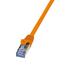 LOGILINK CQ3088S LOGILINK -Komutacinis kabelis Cat.6 S/FTP PIMF PrimeLine oranžinis 7,5m