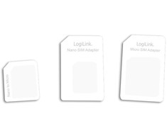 LOGILINK AA0047 LOGILINK – dviejų SIM kortelių adapteris