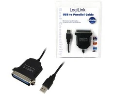 „Logilink“ USB 2.0 į lygiagretus (LPT) adapteris: IEEE1248, USB 2.0 A