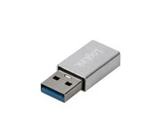 USB adapteris LogiLink USB-C – USB Sidabrinis (AU0056)