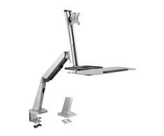 LOGILINK BP0040 - Sėdimas darbo vietos monitorius stalo laikiklis.13-32. maks. 8kg