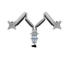 Laikiklis Logilink BP0043 Dual Monitorius Desk mount, 13"-32",gas spring, aluminum | Logilink