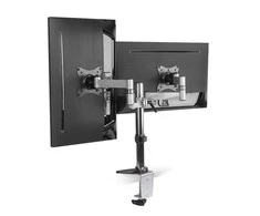 Laikiklis LOGILINK BP0077 LOGILINK - Dual alumium monitorius desk mount