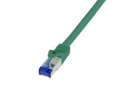 LogiLink Logilink Patchkabel Ultraflex, Cat.6A, S/FTP, grun, 0,5 m