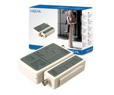 LogiLink Prisijungti | RJ45 ir BNC kabelių testeris su nuotoliniu įrenginiu