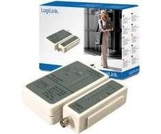 LogiLink Prisijungti | RJ45 ir BNC kabelių testeris su nuotoliniu įrenginiu