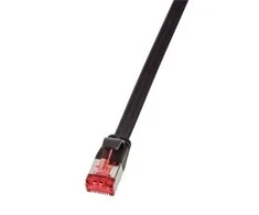 LogiLink Pečkordo butas U / FTP 6 kat., 3m, juoda (CF2063S)