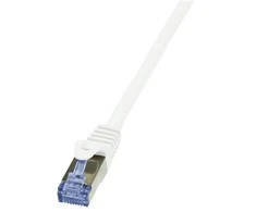 LOGILINK CQ3041S LOGILINK - Komutacinis kabelis Cat.6A 10G S/FTP PIMF PrimeLine baltas 1,50m