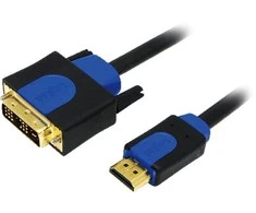 LOGILINK CHB3103 LOGILINK - Kabelis HDMI-DVI Aukštos kokybės 3m