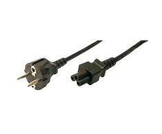 LogiLink Prisijungti | Juodas CEE7/7 Schuko | C5 jungtis