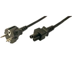 LogiLink Prisijungti | Juodas CEE7/7 Schuko | C5 jungtis