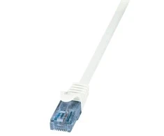 LOGILINK CP3071U LOGILINK - Komutacinis kabelis Cat.6A 10GE Home U/UTP EconLine baltas 5,00m