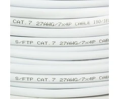 LOGILINK CPV0042 - Masinis Komutacinis kabelis S/FTP Cat.7 Cu PrimeLine LSOH baltas 305m