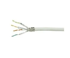 LogiLink LogiLink Netzwerk Verlegekabel S / FTP Cat.6, PVC, baltas, 50m