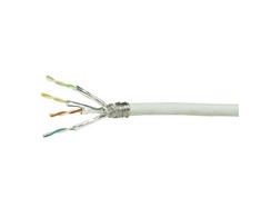 LOGILINK CPV0054 Tinklo instaliacijos kabelis Cat.7 S/FTP 100m baltas Pradžia