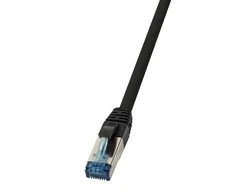 LOGILINK CQ6115S Patchcable PUR Cat.6A S/FTP juodas 20m