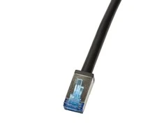 LOGILINK CQ7133S - Outdoor patch cable CAT.6A S/FTP PVC+PE juodas 40m