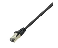 LogiLink Logilink Premium Cat.8.1 Patchkabel, Juodas, 10,00m
