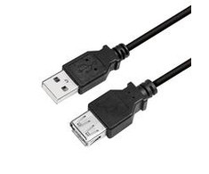 LogiLink USB 2.0m juoda
