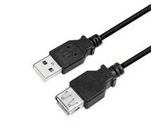 LogiLink USB 2.0m juoda