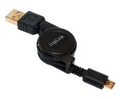 „LogiLink“ mikro USB 0,75 m