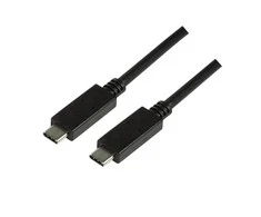 LOGILINK CU0128 LOGILINK - USB-C 3.1 Gen2 jungties laidas, 0,5m, juodas
