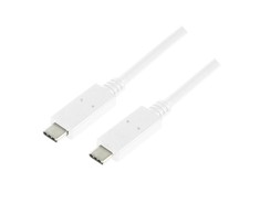 LOGILINK CU0131 LOGILINK - USB-C 3.1 Gen2 jungties laidas, 1m, baltas