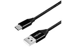 LOGILINK CU0140 LOGILINK - USB 2.0 kabelis USB-A kištukas iki USB-C kištukas, 1 m