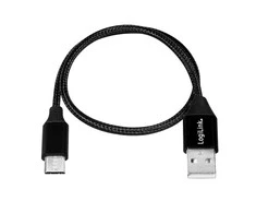 LOGILINK CU0143 USB-A 2.0 laidas su mikro USB kištuku 0,3 m