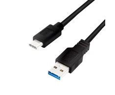 LOGILINK CU0170 LOGILINK - USB 3.2 Gen1x1 laidas, USB-A kištukas iki USB-C kištukas, juodas, 2m
