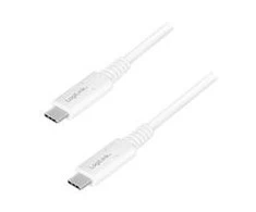 LogiLink USB-C 0.8m balta
