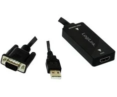LOGILINK CV0060 LOGILINK - VGA su garso ir HDMI keitikliu