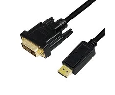 LOGILINK CV0131 LOGILINK - DisplayPort į DVI laidas, juodas, 2m