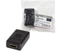 „Logilink“ adapteris 2x HDMI jungties kabeliui: HDMI 19 kontaktų lizdas, HDMI 19 kontaktų lizdas