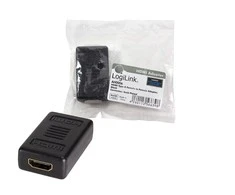 „Logilink“ adapteris 2x HDMI jungties kabeliui: HDMI 19 kontaktų lizdas, HDMI 19 kontaktų lizdas