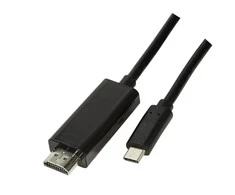 LOGILINK UA0329 LOGILINK – USB 3.2 Gen 1x1 USB-C kištukinis HDMI 2.0 kištukas, 1,8 m