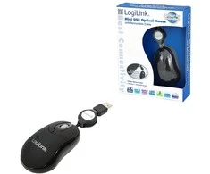 „LogiLink“ optinis ištraukiamas „Pelė“.