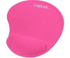 LOGILINK ID0027P LOGILINK - Gelis Pelės kilimėlis su riešo atrama atrama, rožinė
