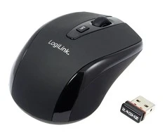 Logilink | Pelė optinė Funk 2.4 GHz | wireless | 2.4GH wireless mini pelė with autolink | Juodas
