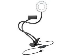 Žiedinė lempa LogiLink LogiLink Išmanusis telefonas-Ringlicht-Klemmhalterung, DM 8.5cm
