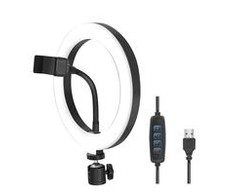 Logilink Išmanusis telefonas-Ringlicht, DM 20cm, 1.8m Kabelis