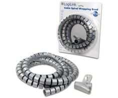 LOGILINK KAB0013 LOGILINK - Kabelio spiralinė vyniojimo juosta, 2,50 m