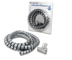LOGILINK KAB0013 LOGILINK - Kabelio spiralinė vyniojimo juosta, 2,50 m