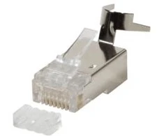 LOGILINK MP0030 LOGILINK - Modulinis kištukas Cat.6A RJ45 skirtas Cat7,Cat.6A, Cat.6 kabelis, 10vnt. rinkinys