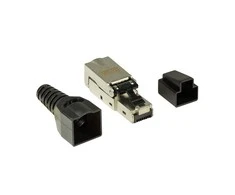 LogiLink RJ45 plug kt.6A FTP auksas, padengtas 3μcontact, be įrankių (MP0044)